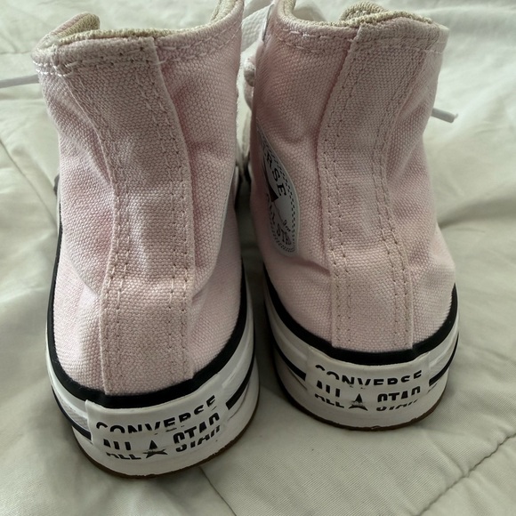 Converse Light Pink All Star High-Tops - Picture 3 of 7